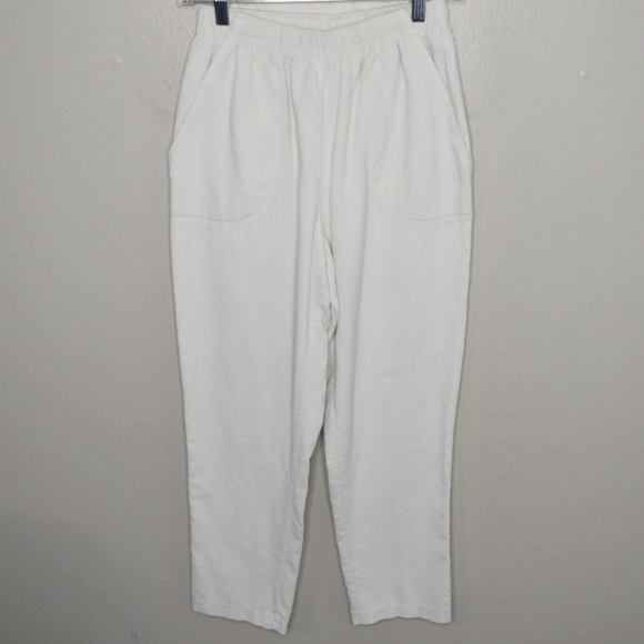 VINTAGE Season Ticket Women's Sz 6 Short Pants Corduroy High Rise Elastic Waist - Picture 1 of 7